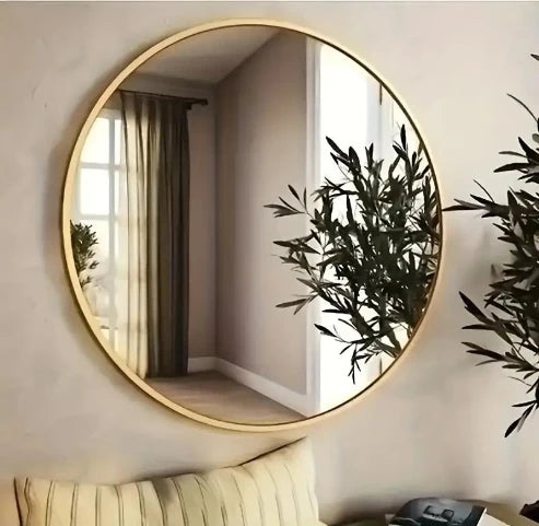 Mirror In Gold Rim