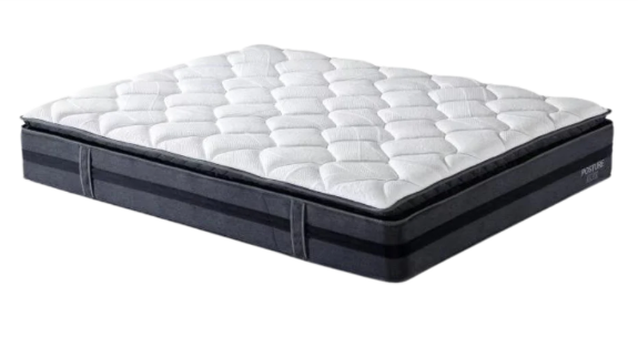 Queen Bed With Posture Elite Medium Mattress
