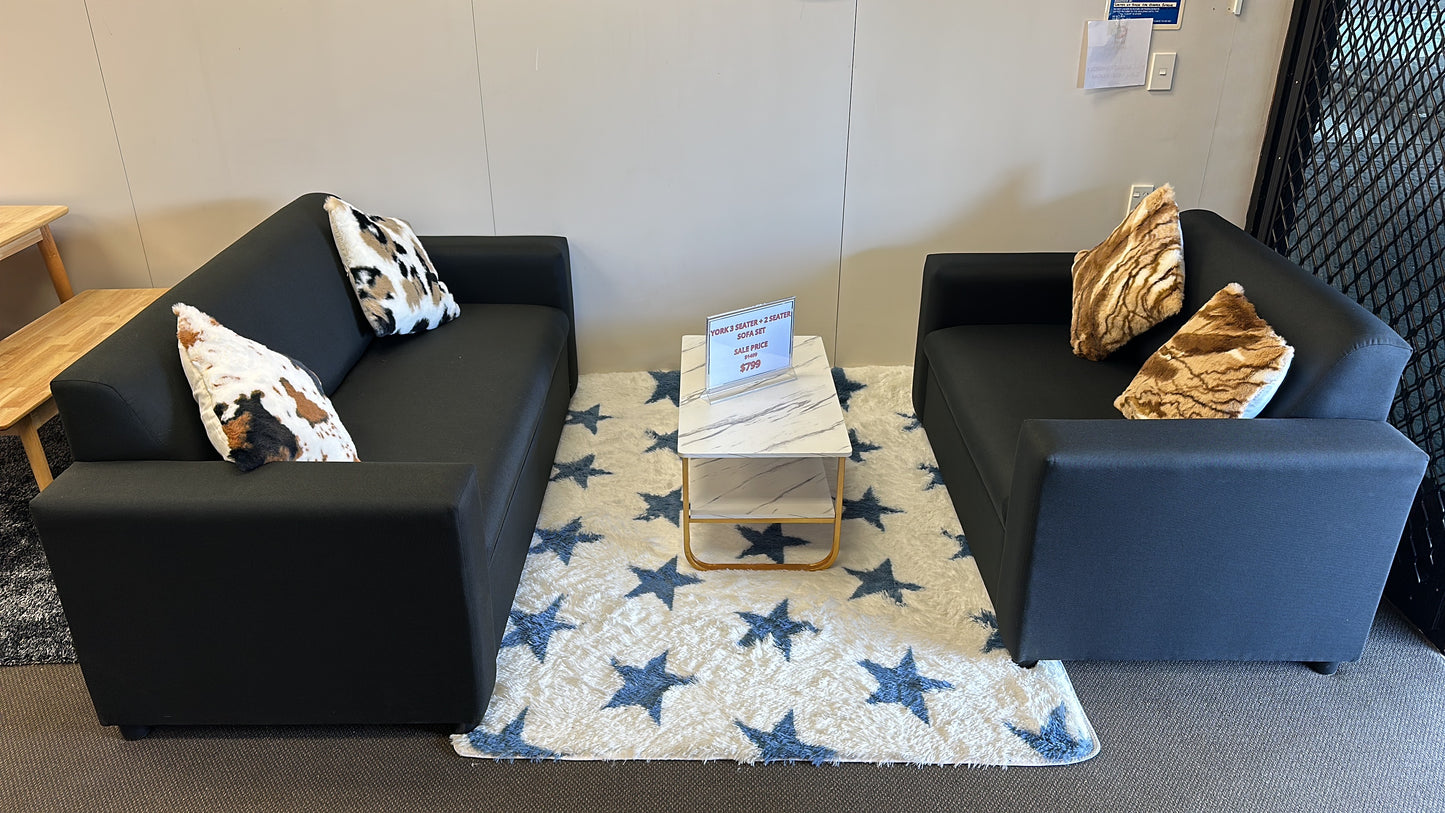 York Lounge Suite 3+2 Nz Made