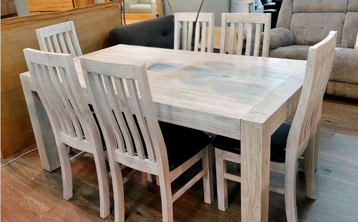 Amanda SolidWood Dining Set