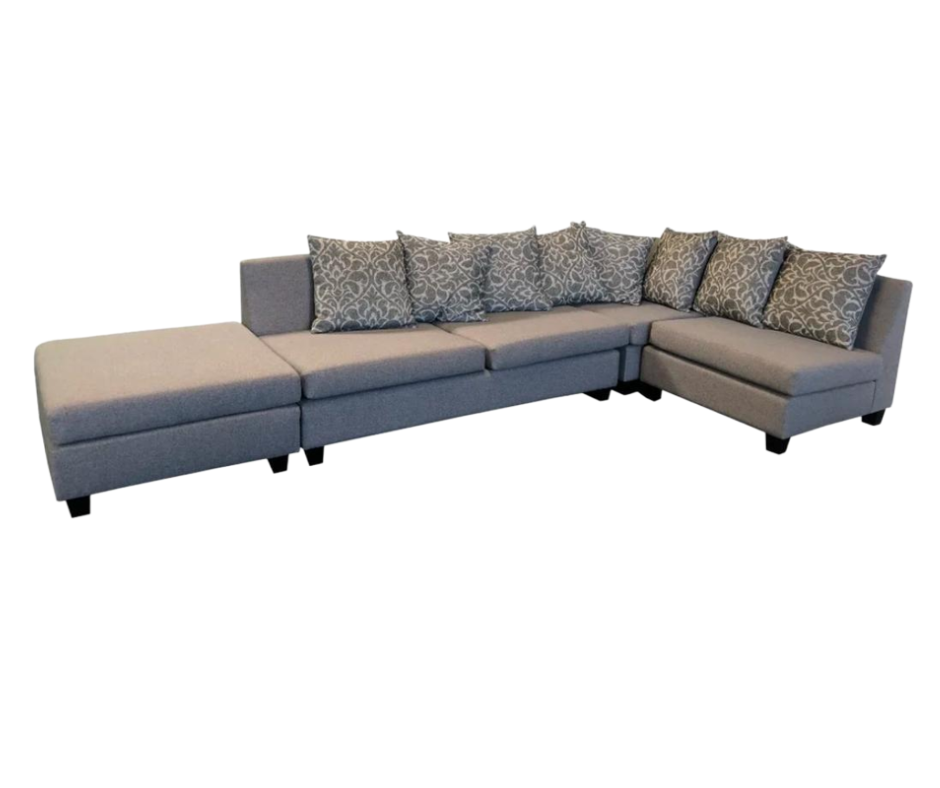 Alabama Chaise Sofa With Ottoman