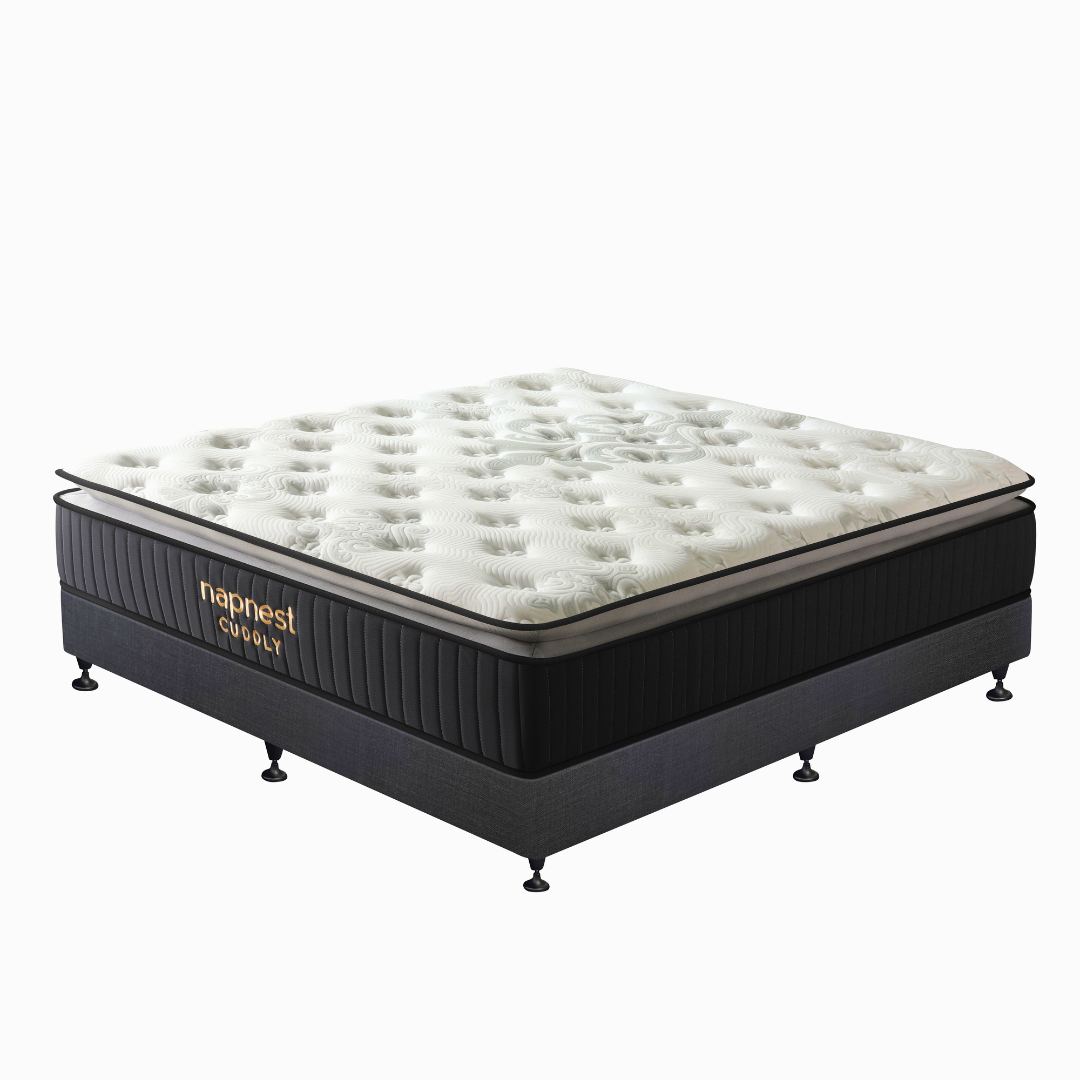Base With NapNest Cuddly Plush Pillow Top Mattress
