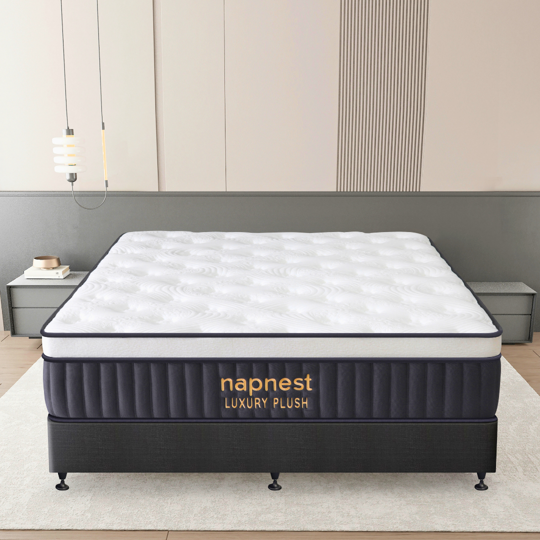 Base With NapNest Luxury Plush Mattress