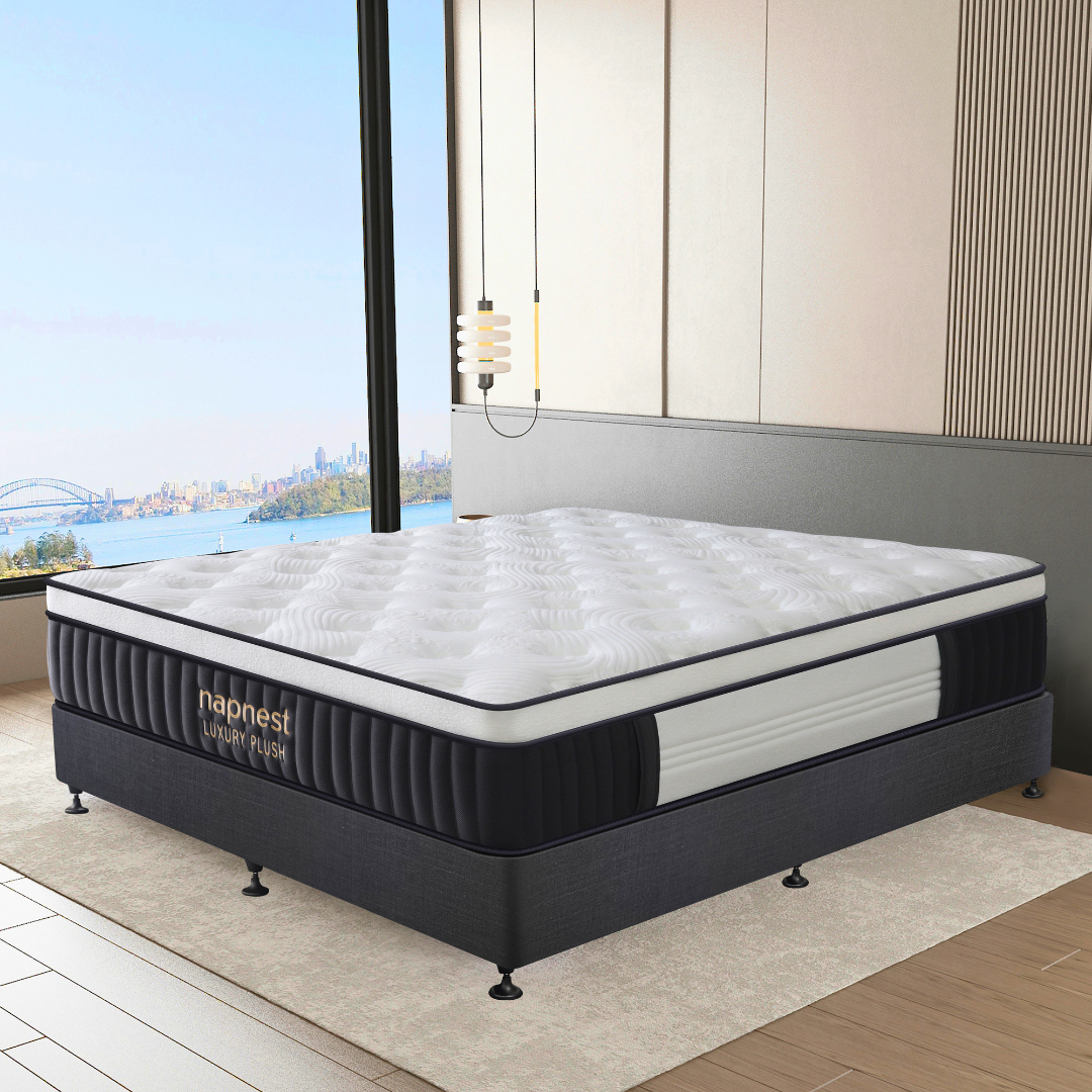 Base With NapNest Luxury Plush Mattress