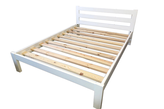 Tina Wooden Bed in Solid wood