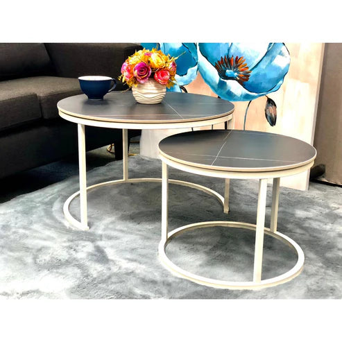 Coffee Table In Black Top