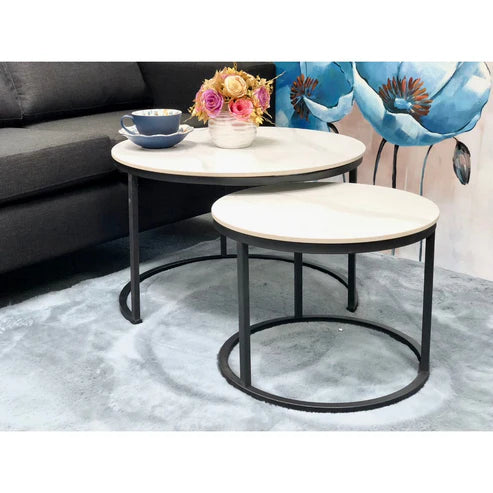 Coffee Table With White Top