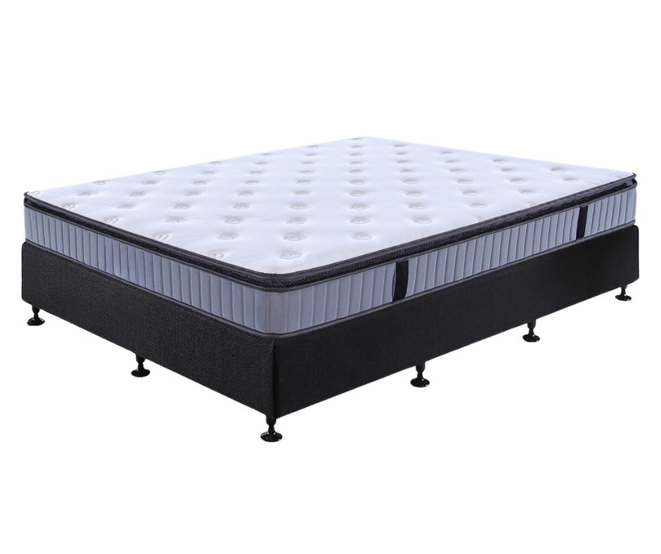 Queen Base With Pillow Top Medium Mattress