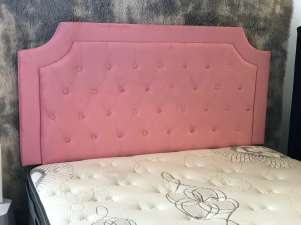Bella Pink Velvet Headboard