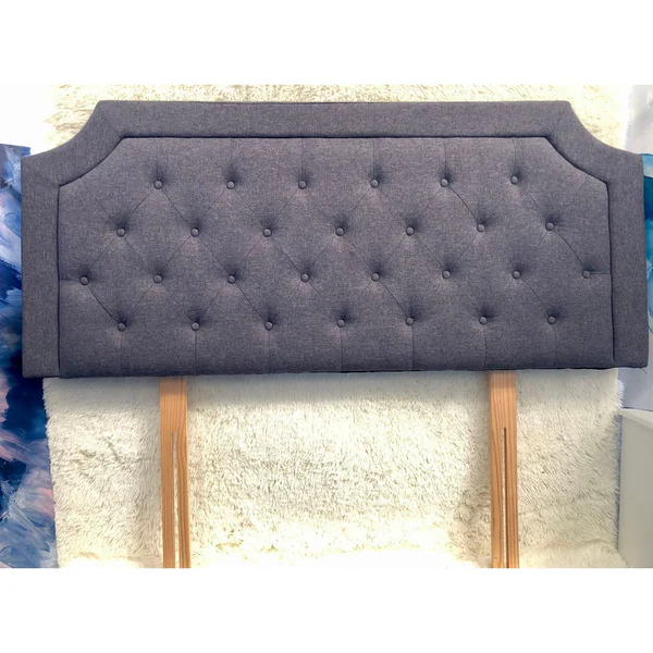 Bella Headboard in Grey Fabric