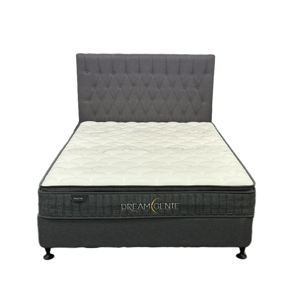 Queen Bed With Pillow Top Mattress