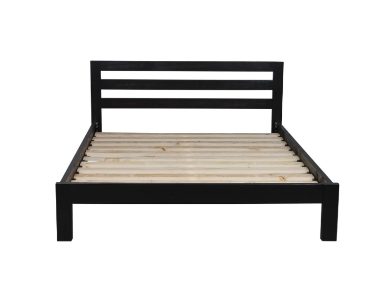 Tina Wooden Bed in Solid wood