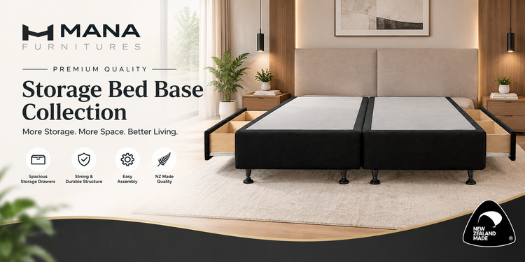 NZ MADE BASE WITH DRAWERS