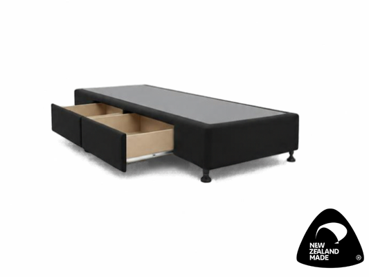 King Single Base With 2 Drawers