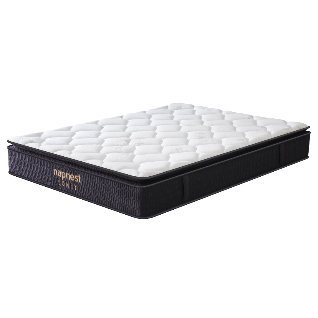 Base With NapNest Comfy Pocket Spring Pillow Top Mattress