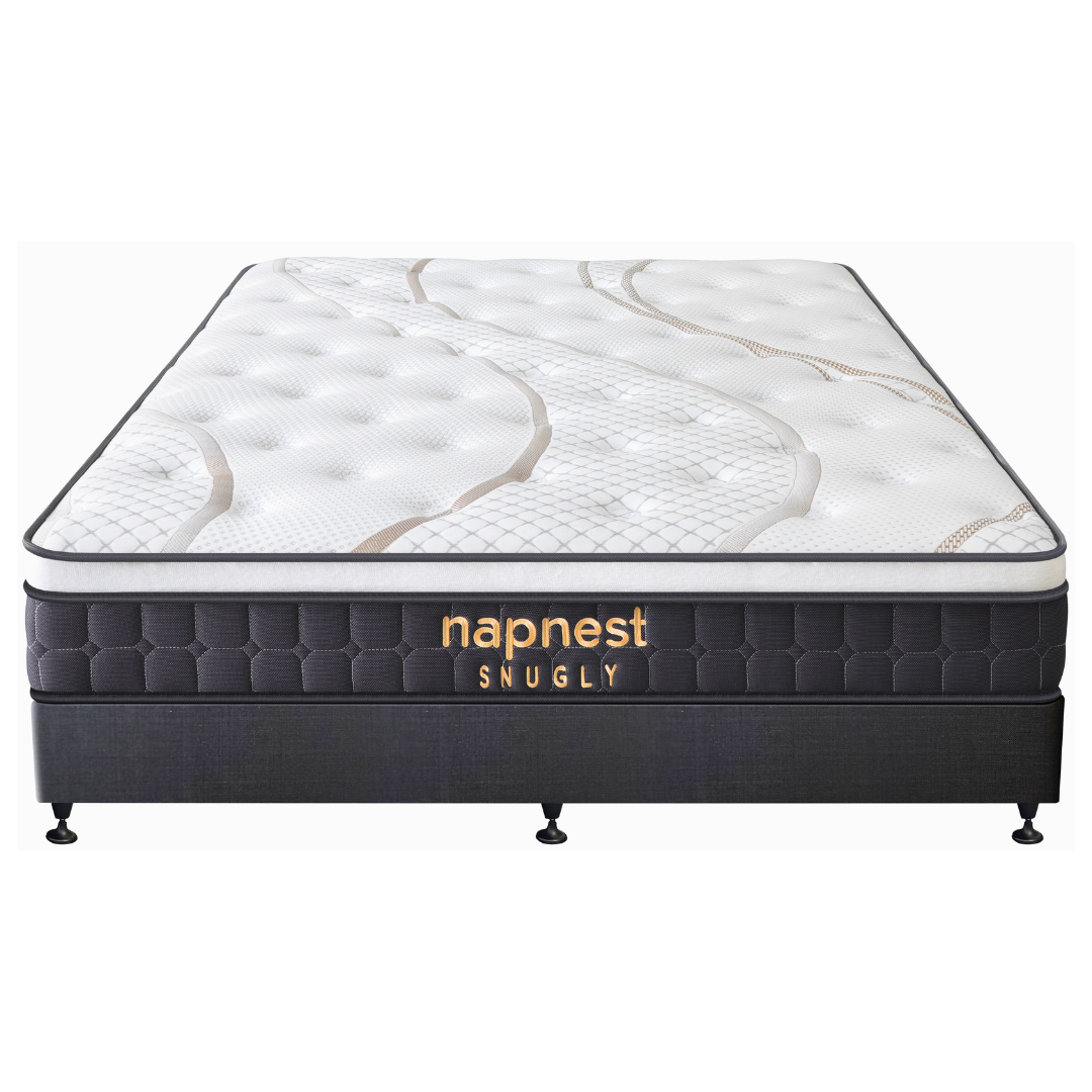 Base With NapNest Snugly Pocket Spring Pro Mattress