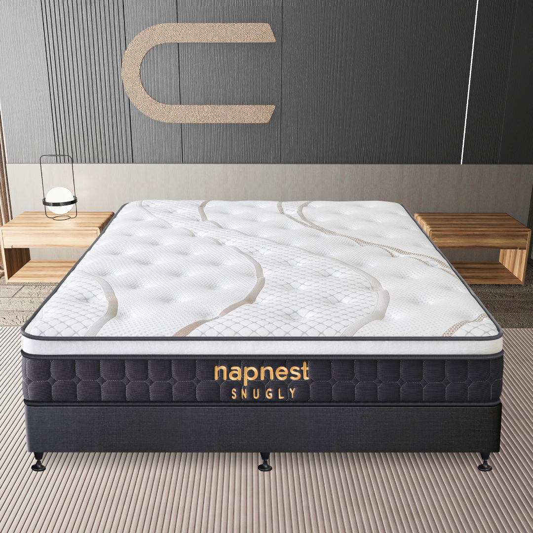 Base With NapNest Snugly Pocket Spring Pro Mattress