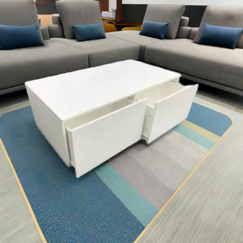 RICKY COFFEE TABLE IN GLOSS WHITE