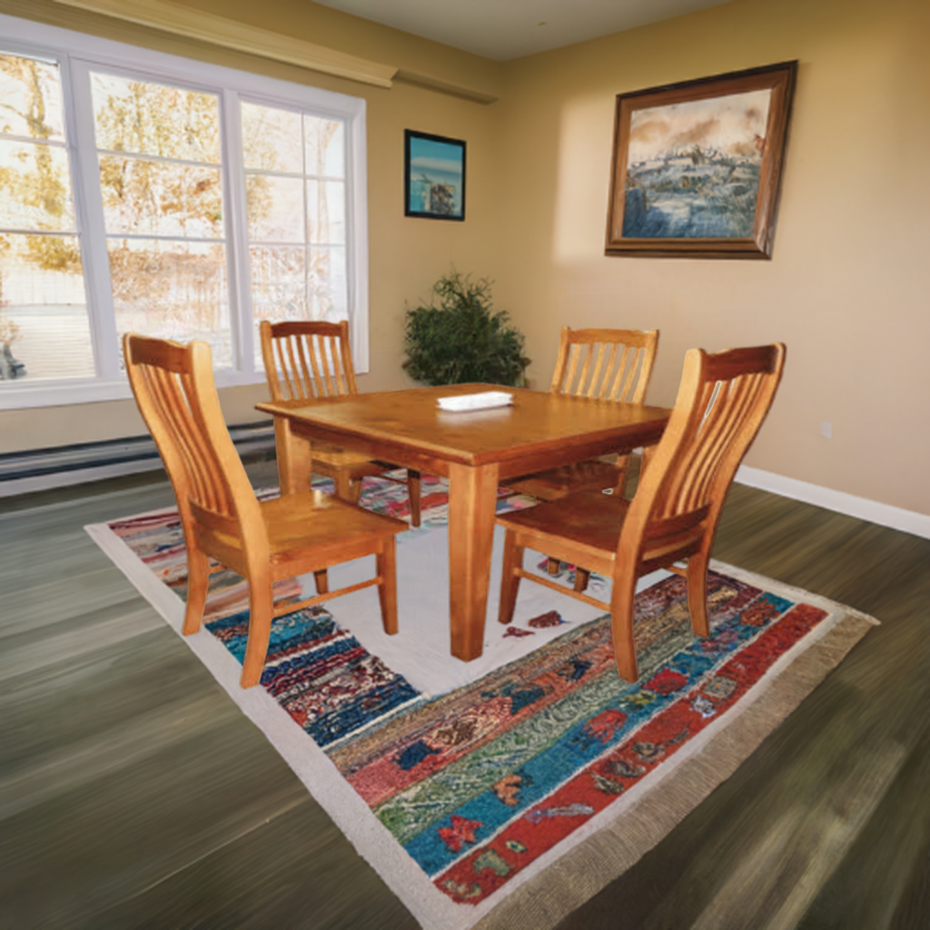 SOLIDPINE WOOD DINING SET