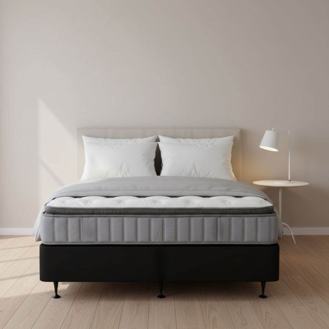 Queen Base With Pillow Top Mattress