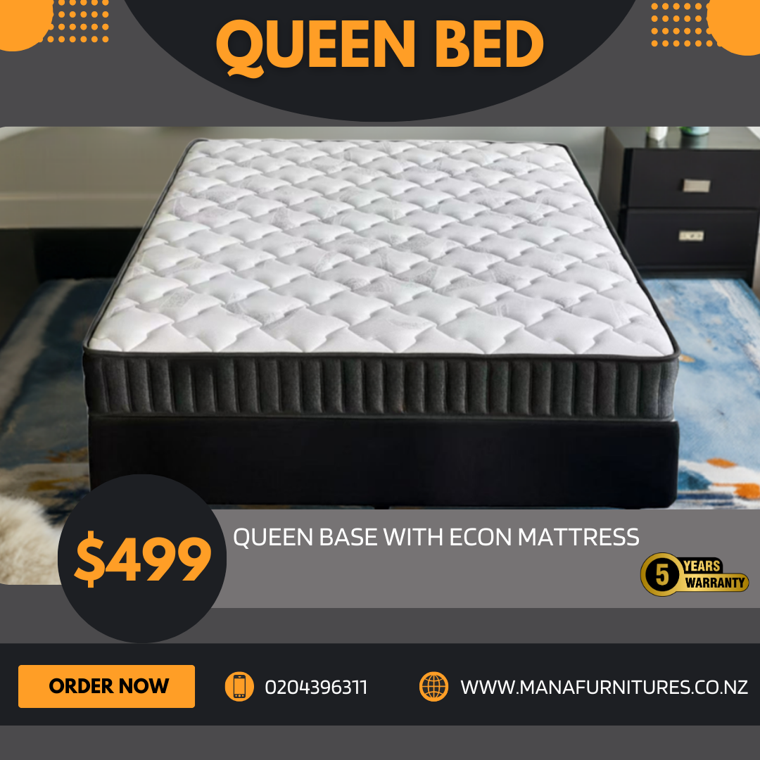 Queen Base and Econ Mattress