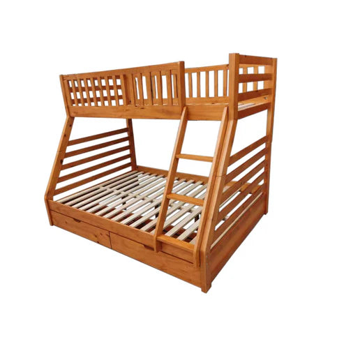 BUNK BED HONEY (SINGLE+DOUBLE)