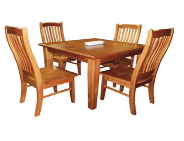 SOLIDPINE WOOD DINING SET