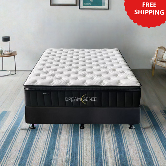 Dream Genie Luxury Pocket Pillow Top Medium Bed