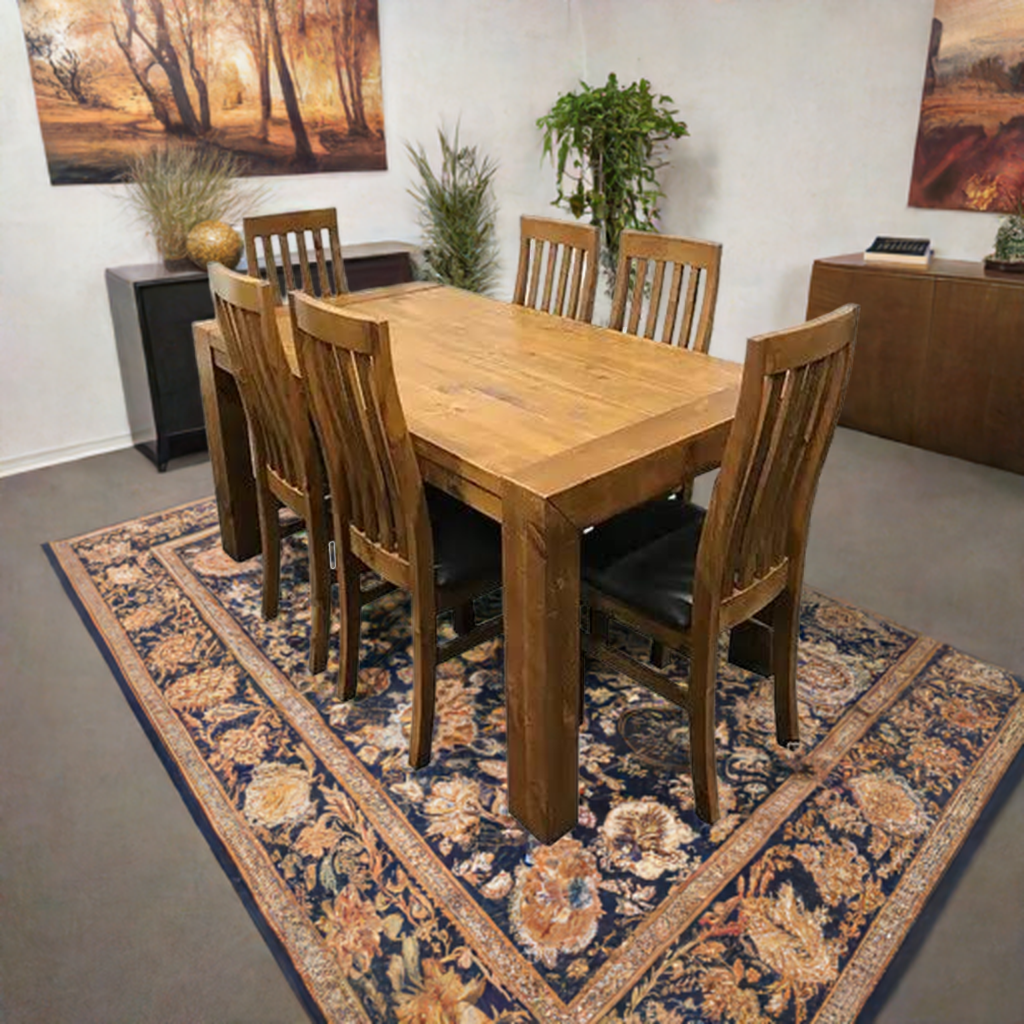 WOODGATE SOLIDWOOD DINING SET