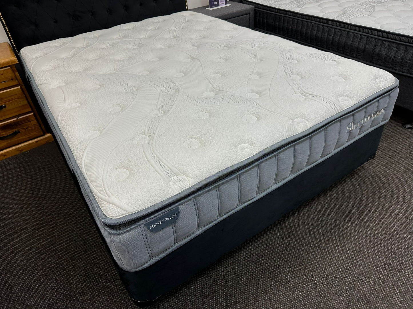 SLEEPMAX BASE WITH POCKET PILLOW TOP