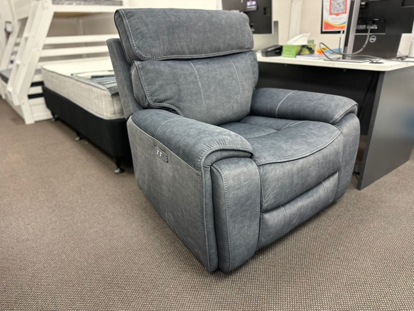 Aaron Electric Recliner Lounge Suite