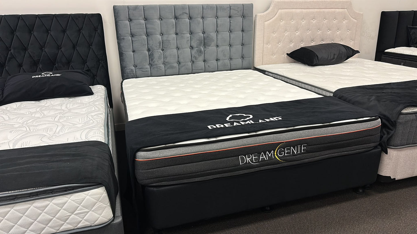 Dream Genie Queen Pocket Spring Euro Top Bed