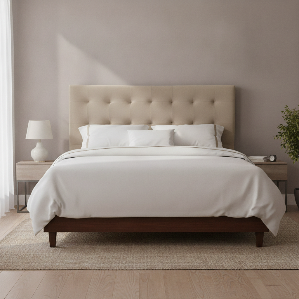 Boston Headboard in Beige Color