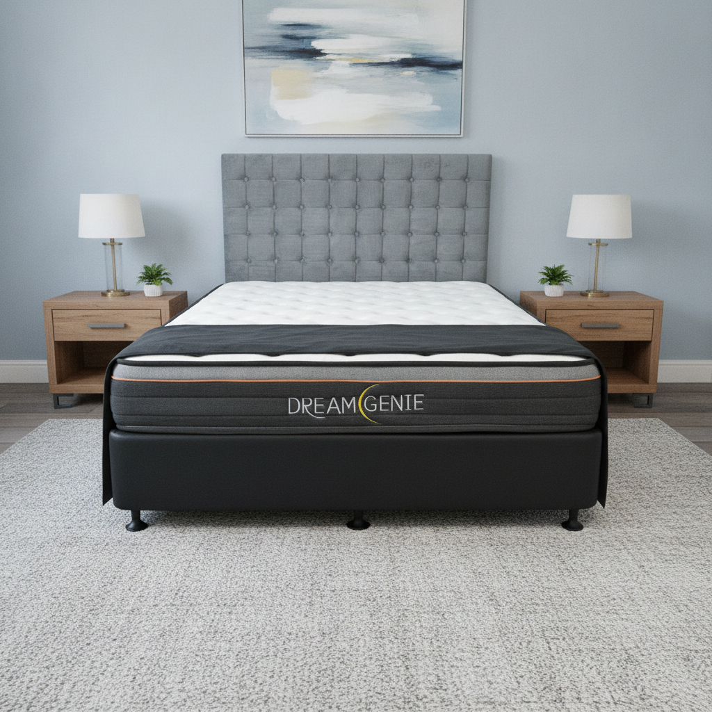 Dream Genie Queen Pocket Spring Euro Top Bed