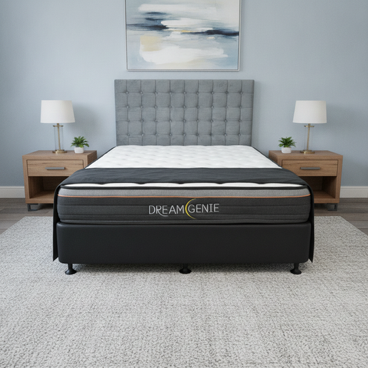 Dream Genie Queen Pocket Spring Euro Top Bed