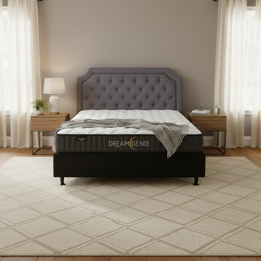 Bella Headboard in Grey Fabric