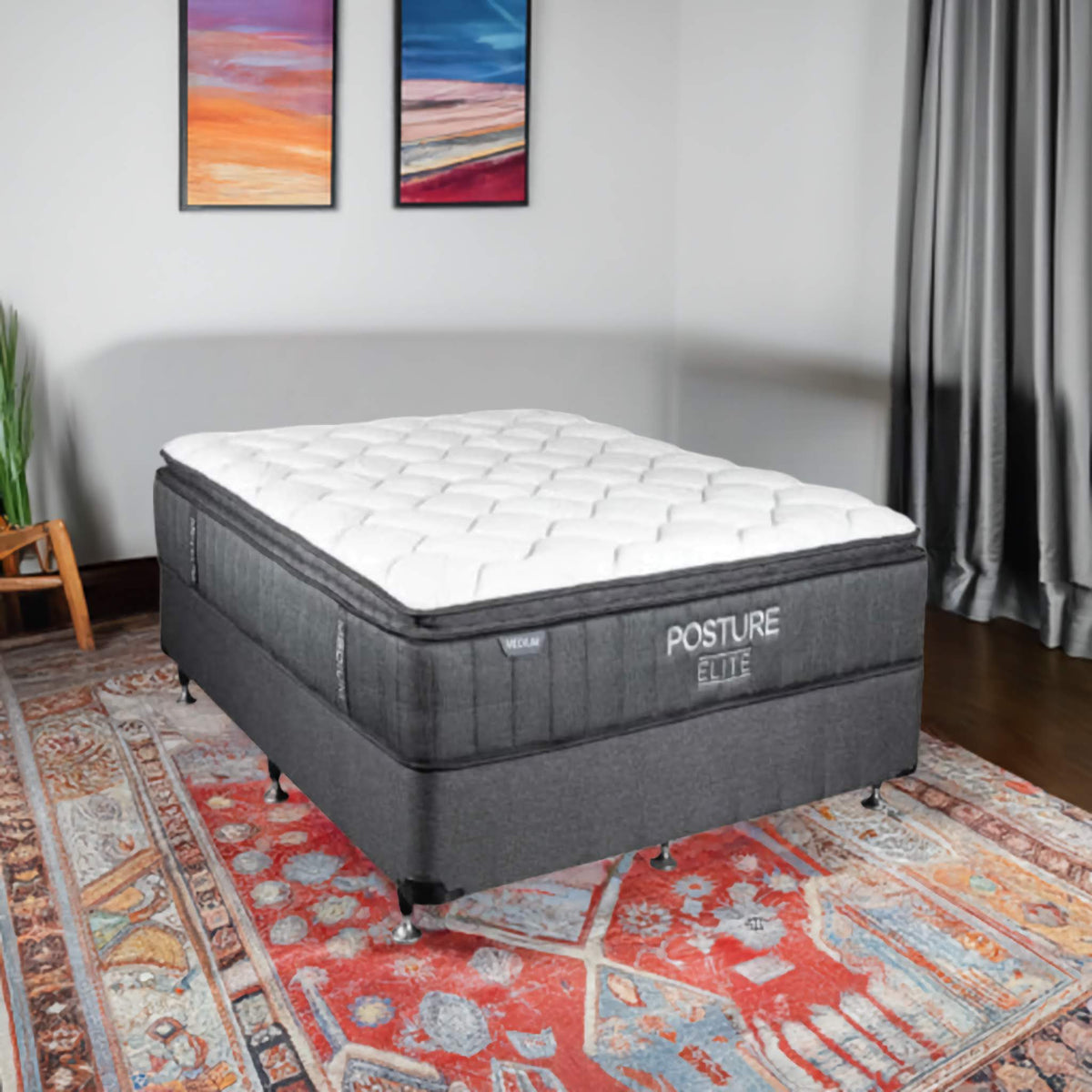 Posture Elite Medium Firm Mattress + Base – Mana Furnitures
